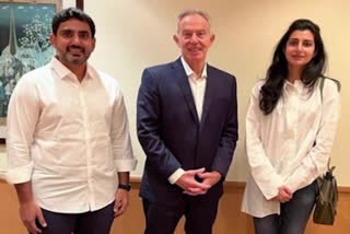 Minister Nara Lokesh Meet Tony Blair