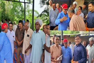 governor  of assam gulab chand kataria in jhadol among the students whom he taught as a teacher in udaipur 55 years ago