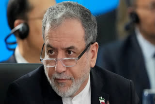 Iran's Foreign Minister Abbas Araghchi attends the 17th annual BRICS summit in Rio de Janeiro, Brazil, Monday, July 7, 2025.