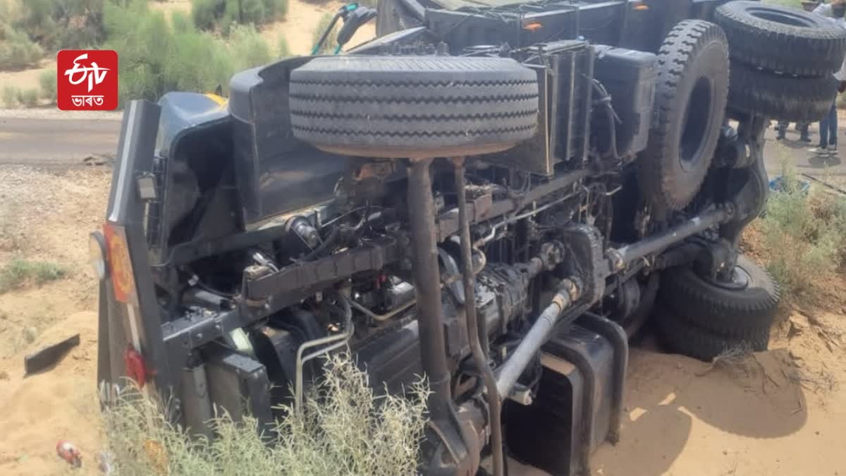 Road Accident in Jaisalmer