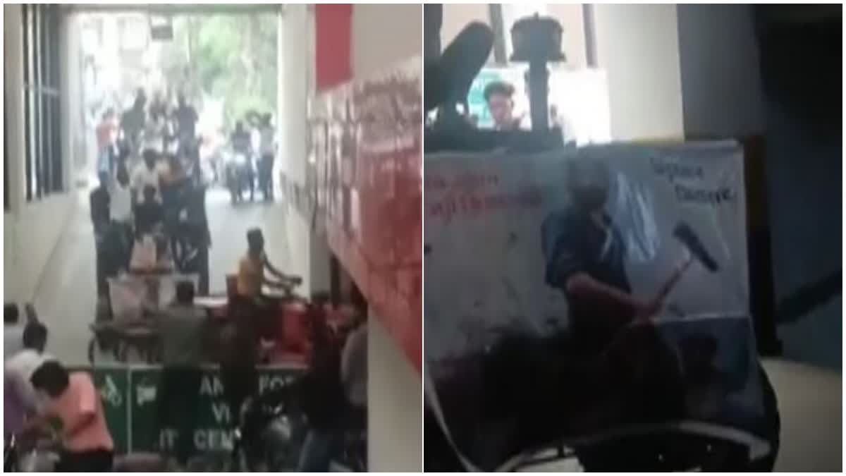 people reach cinema hall by tractor in jhalawar