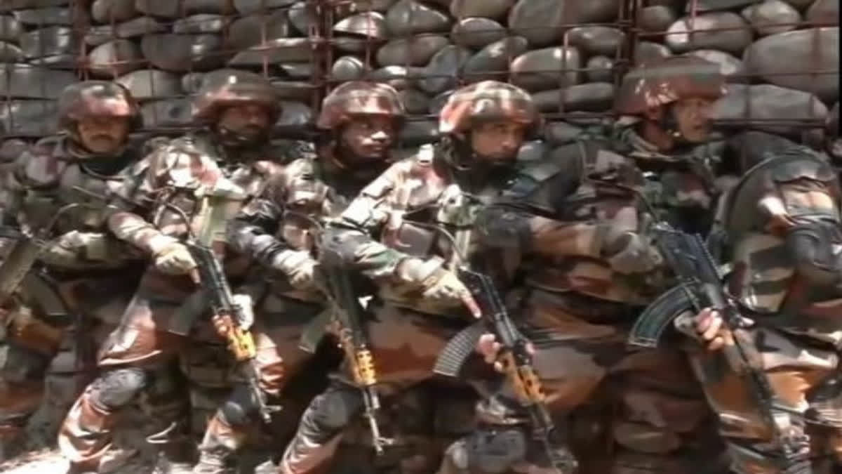 J&K: Indian Army conducts patrolling along LoC in Poonch ahead of Independence Day