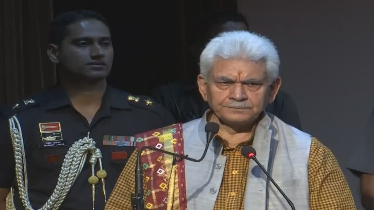 File photo:  Lieutenant Governor Manoj Sinha