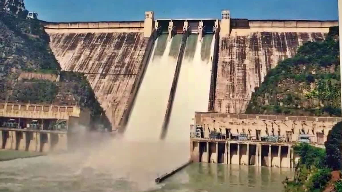 Bhakra Dam Flood Gate