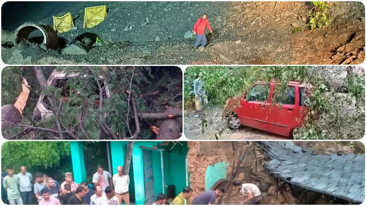 Himachal Pradesh: Rains created havoc; Bhakra Dam gates opened; schools, colleges to remain shut tomorrow