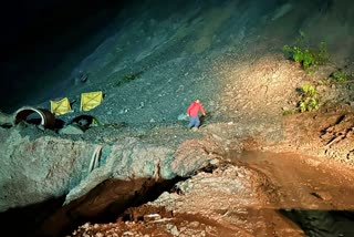 Landslide in Solan