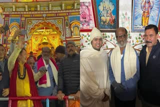 Rajinikanth visits Badrinath Temple