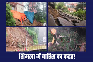 Heavy Rain In Shimla