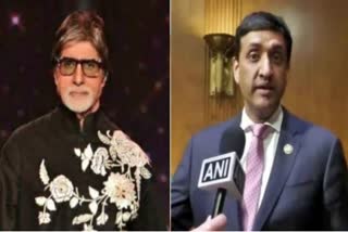 Actor Amitabh Bachchan, US Congressman RO Khanna