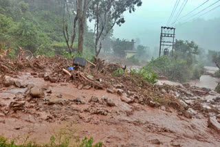 Cloud burst in Kandaiwala of Nahan