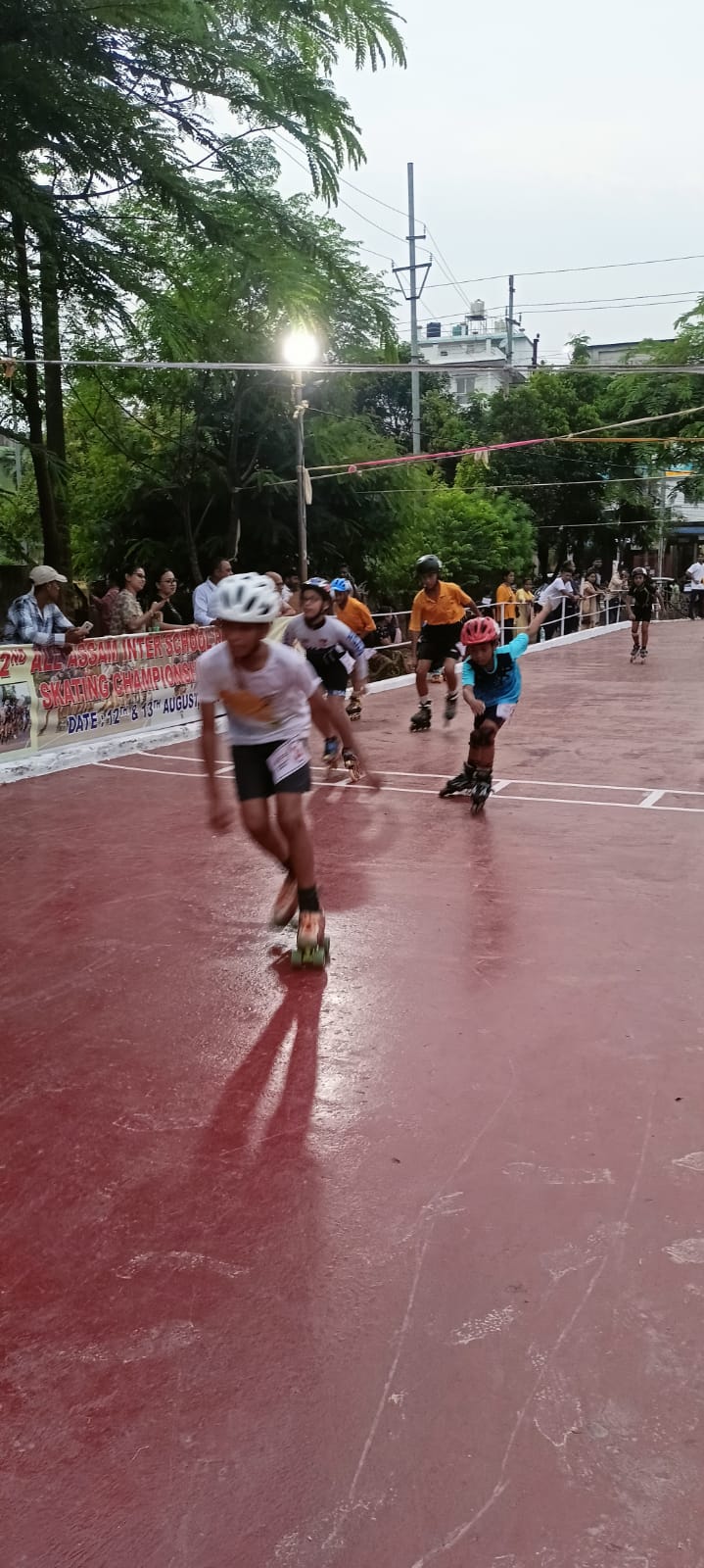 2 nd alll assam inter school rollar skating compitition at guwahati