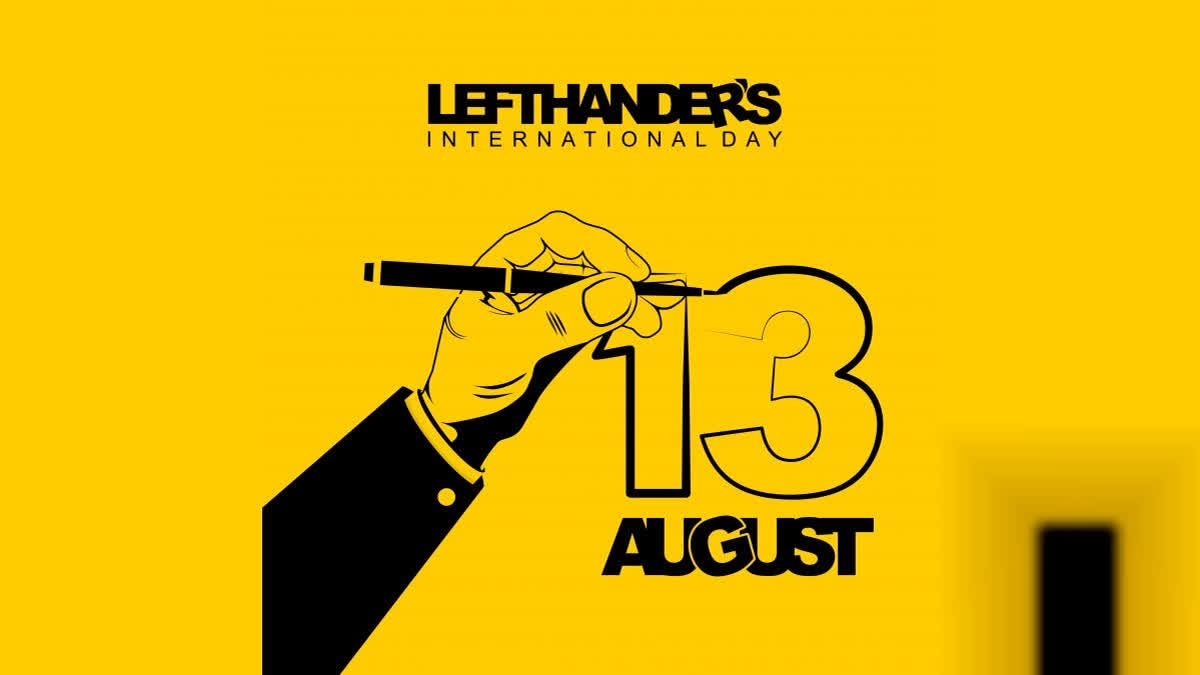 Lefthanders Day Showing Diversity And Individuality Of LeftHanded