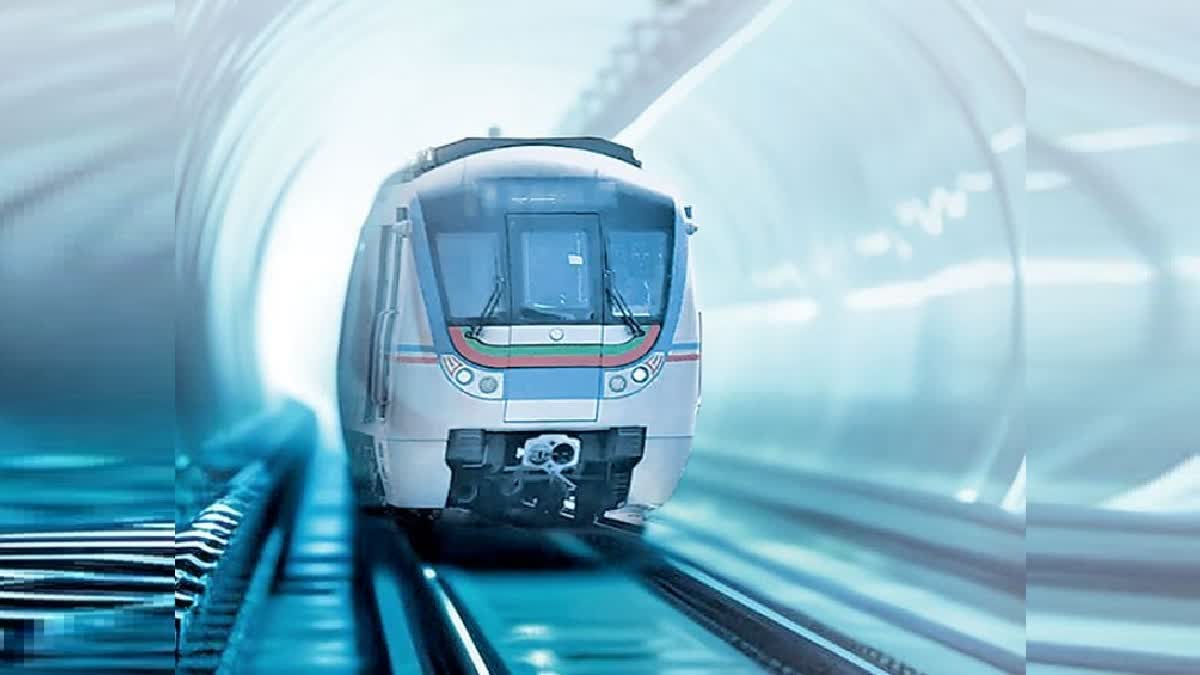 Underground Metro in Hyderabad