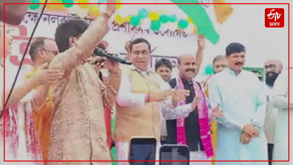 BJP yuva morcha organized bike rally in Nalbari on the occasion of Independence Day 2024