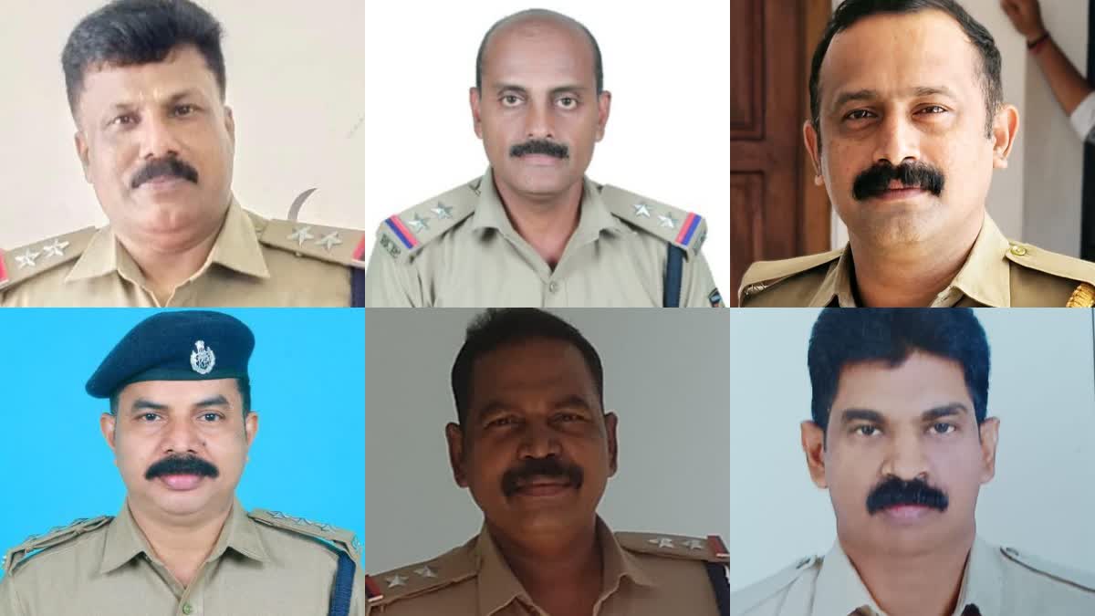 POLICE FORCE MEDAL ANNOUNCED  KERALA CHIEF MINISTERS POLICE MEDAL  മുഖ്യമന്ത്രിയുടെ മെഡൽ  സേനാംഗങ്ങള്‍ക്ക് മെഡൽ പ്രഖ്യാപിച്ചു