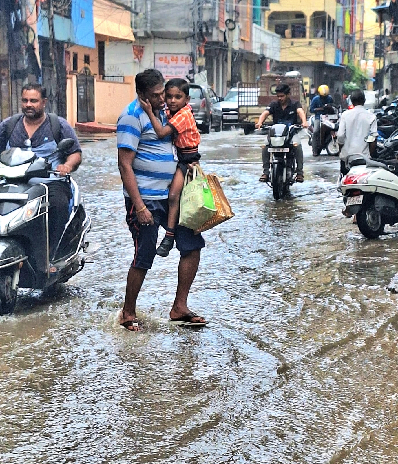 Heavy Rainfall in Hyderabad