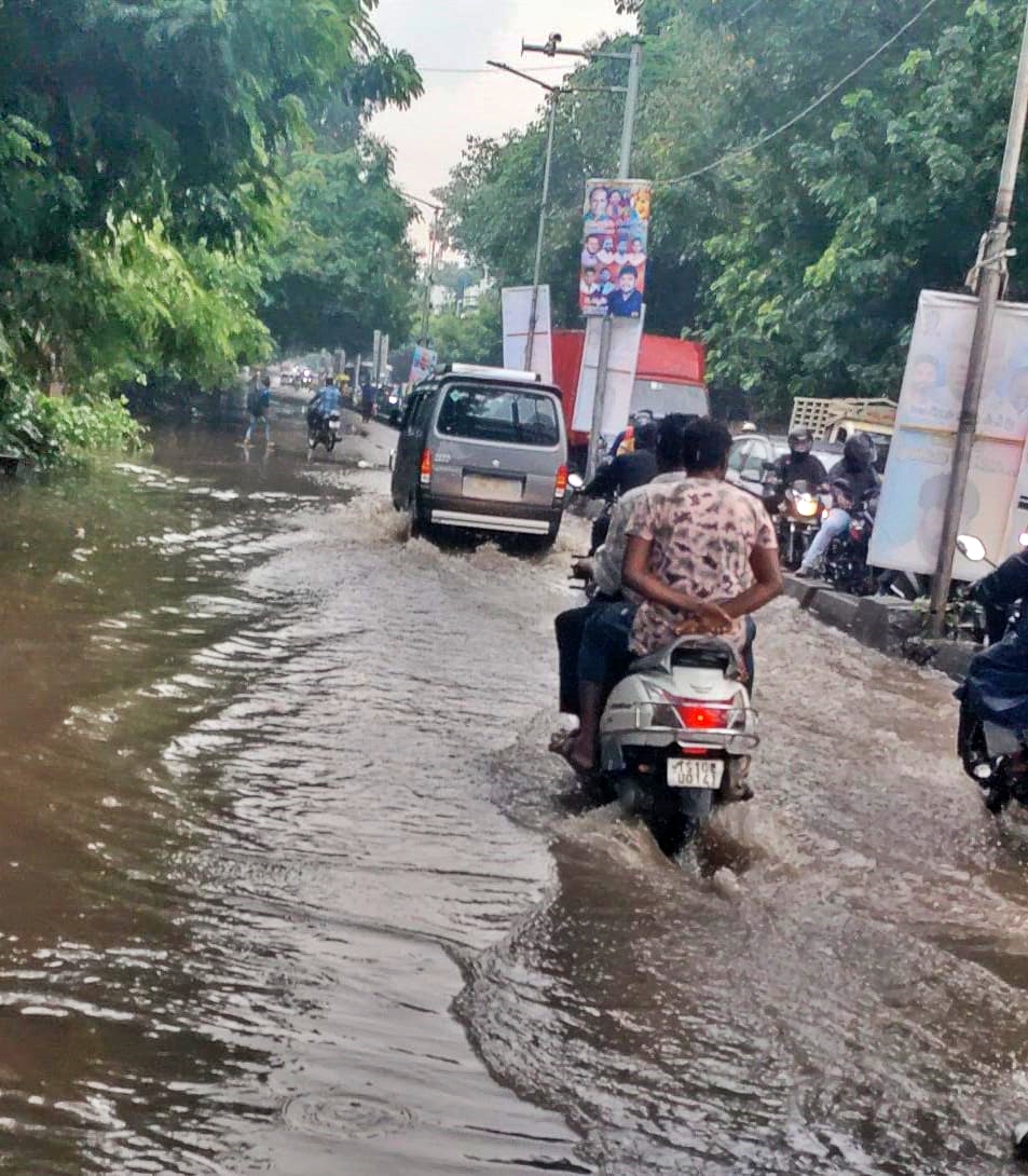 Hyderabad Rains Today