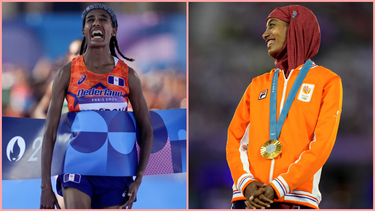 Dutch Athlete Sifan Hassan Wears Hijab to collect gold medal at Olympic Ceremony