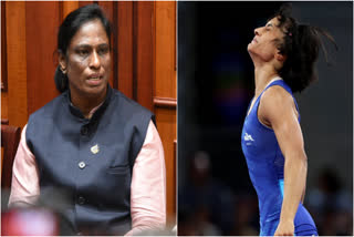 PT Usha and Vinesh Phogat