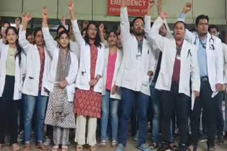 protest of resident doctors