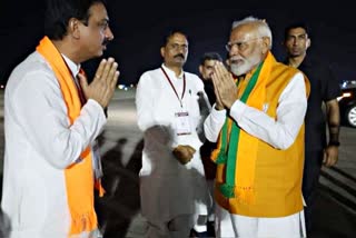 Hirendra Bahadur Singh with PM Modi