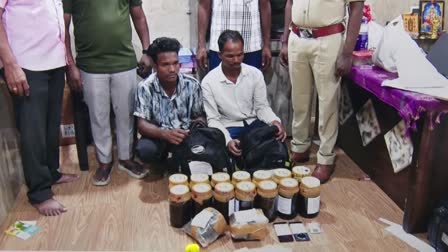 Two Inter-State Drug Peddlers Held In Hyderabad, 13.5 Kg Hash Oil Seized