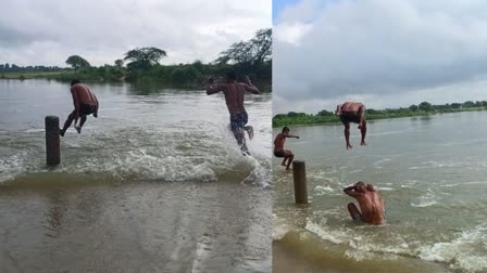 WATER FLOWED IN RAJAKHEDA