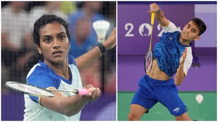 PARIS OLYMPICS 2024  INDIAN BADMINTON TEAM  BADMINTON OLYMPICS  പിവി സിന്ധു