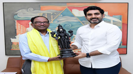 Singapore Professor Meet Lokesh