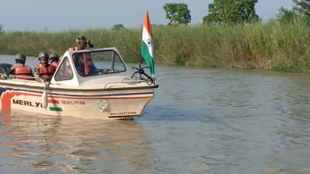 BSF on High Alert, Boat Petroling Increased at International Border Around Chinaab River