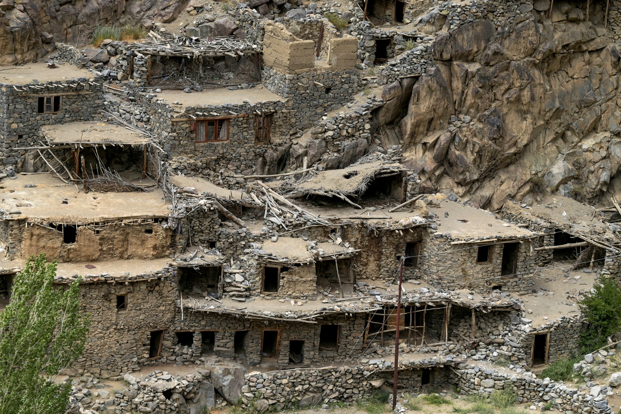 The Museum of Memories near Line of Control (LOC) - the border between India and Pakistan, at the Hunderman village in Kargil district.