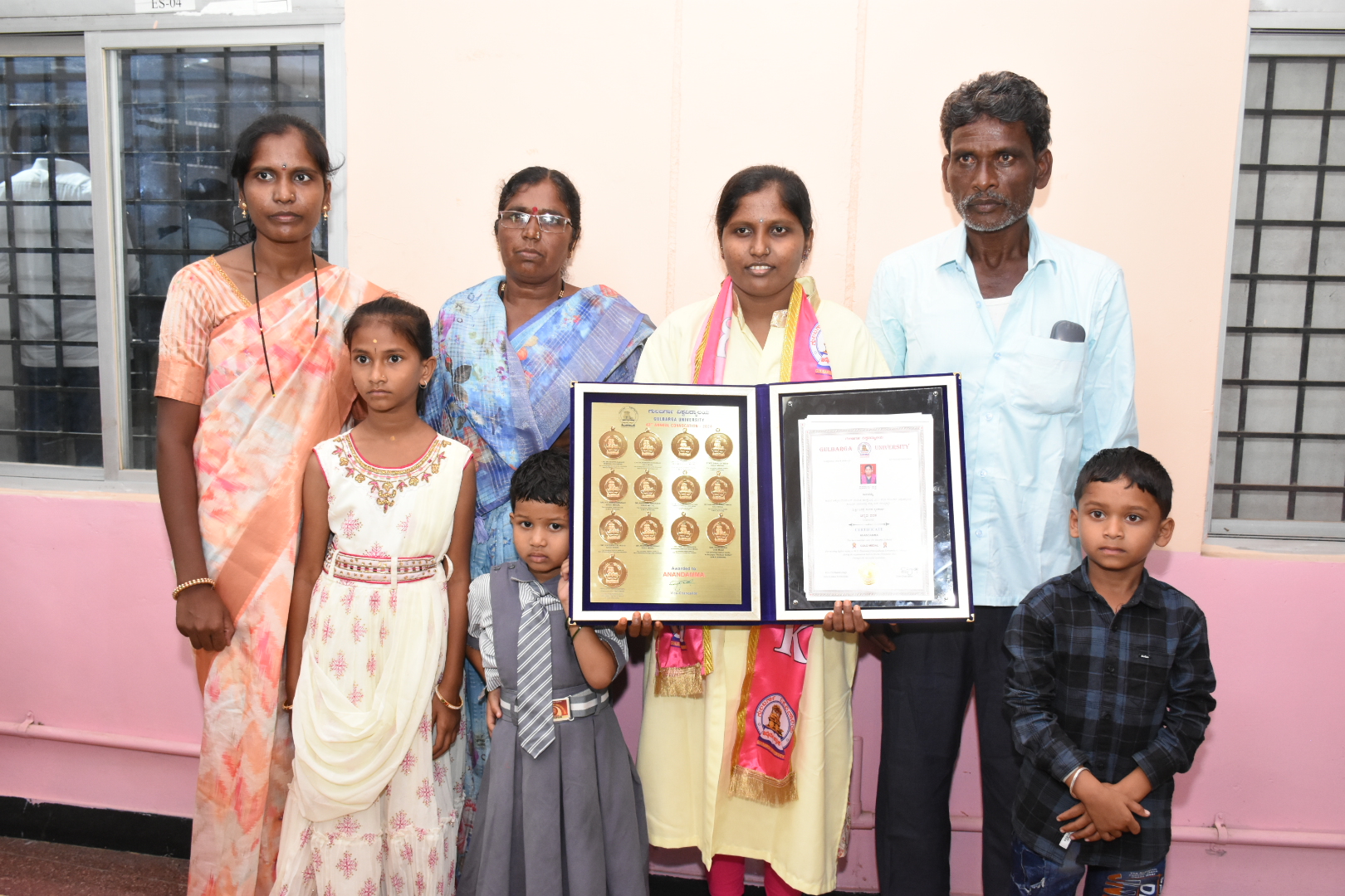 gold medal  Shock to the student  Convocation of Gulbarga University  Kalaburagi