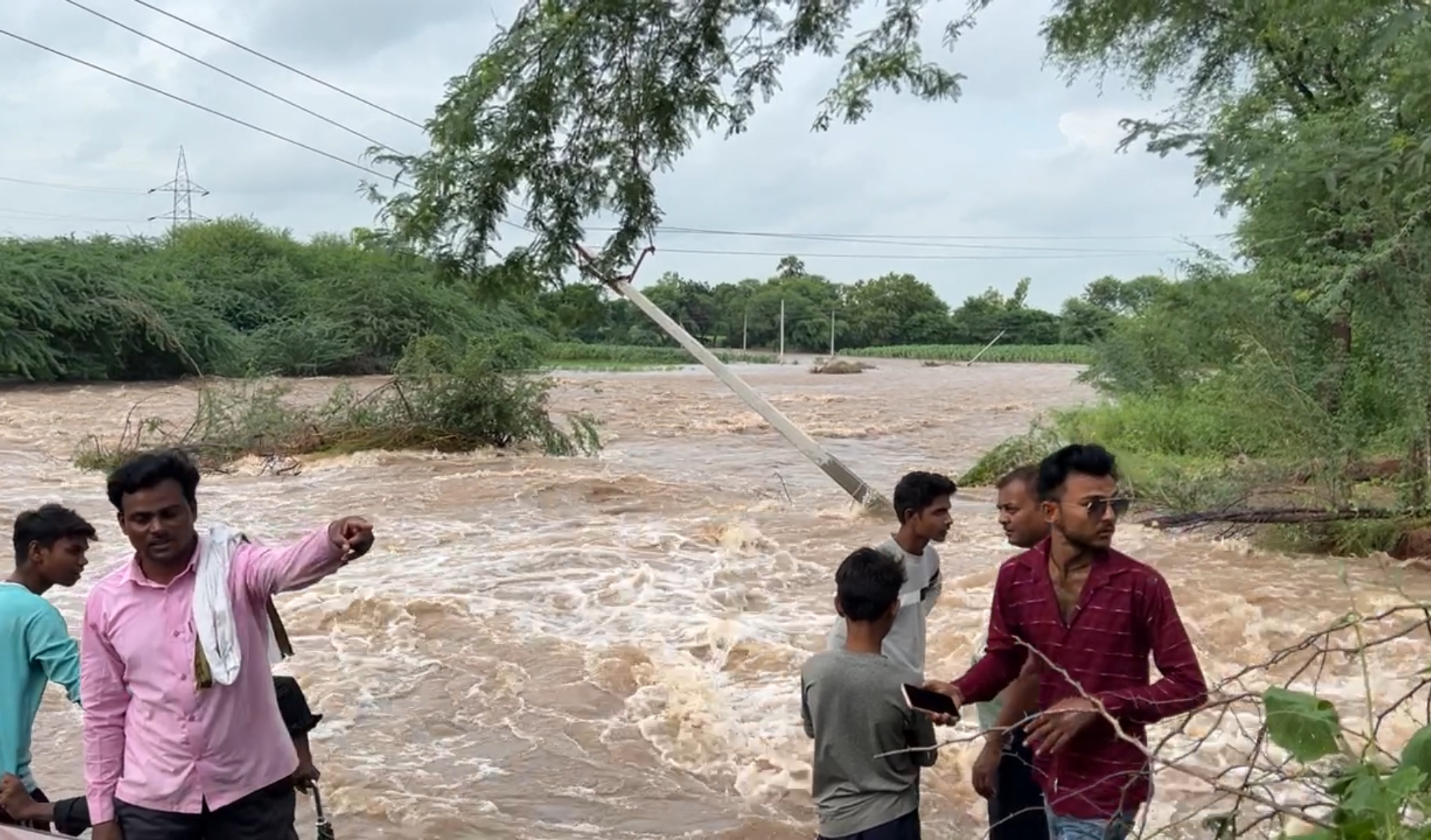 villages of Sabalgarh submerged