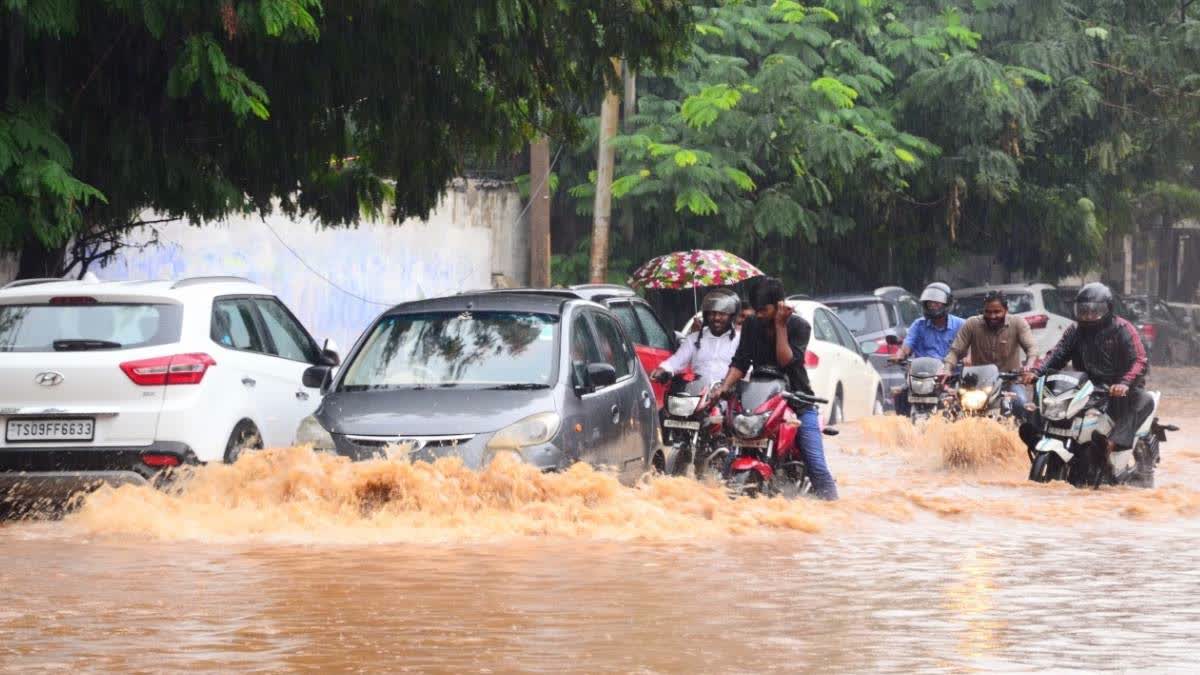 Heavy Downpour Throws Life Out Of Gear In Andhra Pradesh, 2 Die In Rain ...
