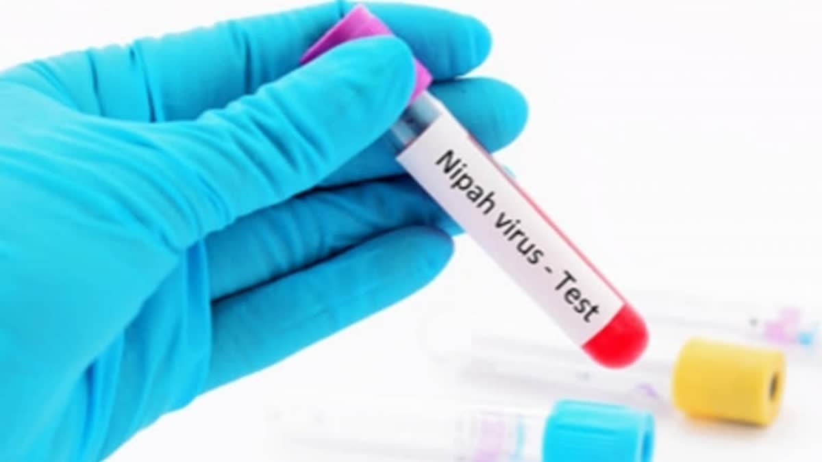 Suspecting Nipah  nipah virus  patient fluid Thiruvananthapuram Medical College  sent to Pune for testing  Suspecting Nipah Thiruvananthapuram  നിപയെന്ന് സംശയം  തിരുവനന്തപുരം മെഡിക്കൽ കോളേജിൽ നിന്നും  രോഗിയുടെ സ്രവം പൂനെയിലേക്ക് അയച്ചു  തിരുവനന്തപുരം മെഡിക്കൽ കോളേജിൽ നിപ  പനിയെ തുടർന്ന് ഇന്ന് രാവിലെ  തിരുവനന്തപുരം ഡെന്‍റൽ കോളേജ് വിദ്യാർഥിയുടെ സ്രവം  പൂനെ വൈറോളജി ഇൻസ്‌റ്റിറ്റ്യൂട്ടിലേക്ക്  നിലവിൽ രോഗി പ്രത്യേകം സജ്ജീകരിച്ച മുറിയിൽ  മെഡിക്കൽ കോളേജിൽ അവലോകന യോഗം