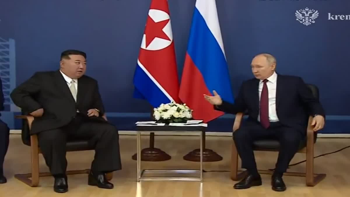 PUTIN KIM MEETING