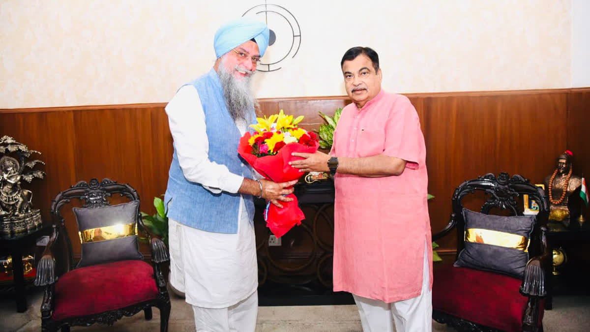 Kultar Sandhwan Meets Nitin Gadkari