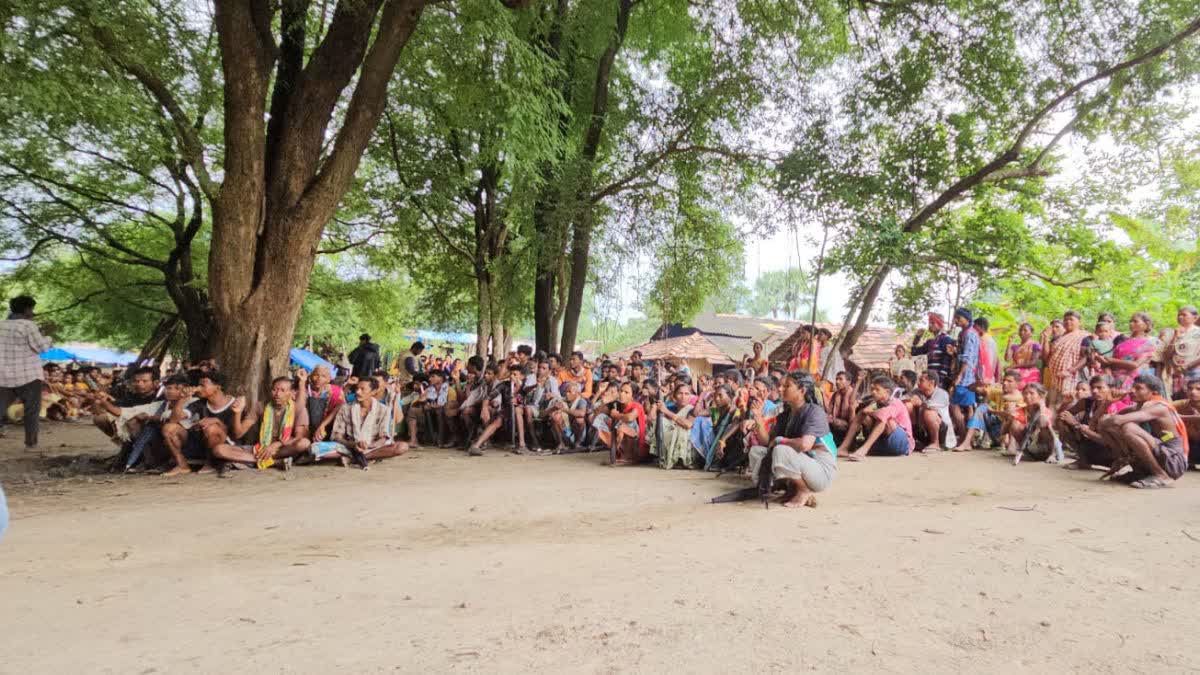 Villagers protest in Tadmetla encounter case