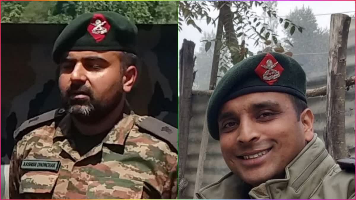 Major Ashish Dhonak and Colonel Manpreet Singh