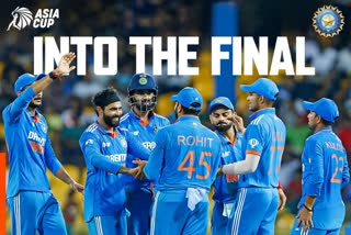 india into the asia cup 2023 final