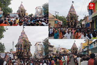 Tiruchendur Temple Avani Festival Chariot