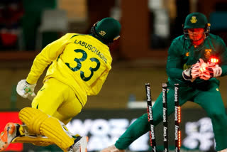 South Africa kept the series alive as they defeated mighty Australia by 111 runs on Tuesday. Australia leading the series by 2-1.