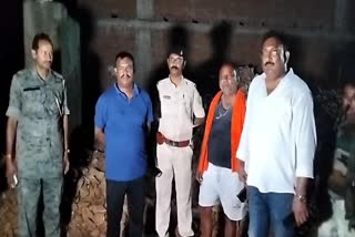 Police raided cement factory in Giridih