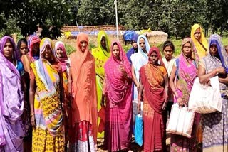 Villagers Protest In Bharatpur