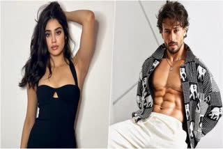 Pic Tiger Shroff and Janhvi Kapoor Instagram