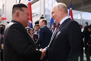 Kim Jong Un in Russia, Russian President Putin meets Kim Jong during Ukraine war