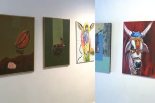 art-exhibition-in-davangere-visual-arts-college