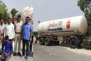 liquor smuggling in gas tanker in Barmer