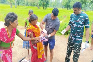 CRPF Officer Saved Pregnant Woman In Sukma