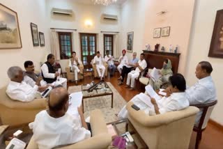 INDIA Bloc Coordination Panel Meeting  INDIA Bloc  INDIA Bloc Coordination Panel  Coordination Panel Meeting  INDIA Bloc Takes New Steps  സീറ്റ് വിഭജനം ചര്‍ച്ചയായി  സീറ്റ് വിഭജനം  ഒക്‌ടോബര്‍ ആദ്യവാരം മുതല്‍  സംയുക്ത പൊതുയോഗങ്ങള്‍  സജ്ജമായി ഇന്ത്യ  ഇന്ത്യ  ജാതി സെന്‍സസ്  ഏകോപന സമിതി  വിലക്കയറ്റം  Price Hike  തൊഴിലില്ലായ്‌മ  Unemployment  ബിജെപി സര്‍ക്കാരിന്‍റെ അഴിമതി  BJP Government  NCP President  KC Venugopal  Seat Sharing  ശരദ്‌ പവാറിന്‍റെ ന്യൂഡല്‍ഹിയിലെ വസതി  എന്‍സിപി  ശരദ്‌ പവാര്‍  ആം ആദ്‌മി പാര്‍ട്ടി  രാഘവ് ഛദ്ദ